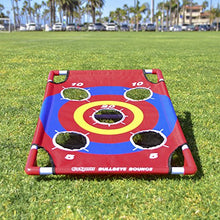Load image into Gallery viewer, GoSports Bullseye Bounce Cornhole Toss Game - Great for All Ages & Includes Fun Rules