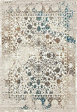 Load image into Gallery viewer, 6495 Distressed Cream 5 x 7 Area Rug Carpet Large