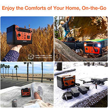 Load image into Gallery viewer, AIMTOM 300-Watt Portable Power Station - 280Wh Battery Powered Generator Alternative with 12V, 24V, AC and USB Outputs - Solar Rechargeable Lithium Backup Power - for Camping Outdoors RV Emergency