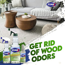 Load image into Gallery viewer, ZORBX Unscented Multipurpose Odor Eliminator Value Pack - Used in Hospitals & Healthcare Facilities | Advanced Trusted Formula | Perfect Bundle to Get Rid of Unpleasant Odors (2 Oz + 16 Oz + 32 Oz)