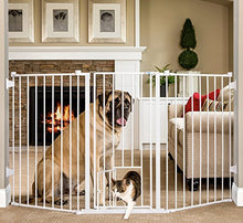 Load image into Gallery viewer, Carlson Extra-Tall Flexi Pet Gate