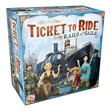 Load image into Gallery viewer, Ticket to Ride Rails & Sails Board Game | Family Board Game | Board Game for Adults and Family | Train Game | Ages 10+ | For 2 to 5 players | Average Playtime 60-120 minutes | Made by Days of Wonder