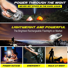 Load image into Gallery viewer, BLITZU Gator 390 USB Rechargeable LED Bike Light Set, Bicycle Headlight Front & Free Rear Back Tail Light. Waterproof, Easy to Install for Kids Men Women Road Cycling Safety Commuter Flashlight Black