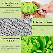 Load image into Gallery viewer, AWOOF Pet Snuffle Mat for Dogs, Interactive Feed Game for Boredom, Encourages Natural Foraging Skills for Cats Dogs Bowl Travel Use, Dog Treat Dispenser Indoor Outdoor Stress Relief