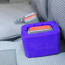 Load image into Gallery viewer, 2-Pack Seat Belt Buckle Booster (BPA Free) - Raises Your Seat Belt for Easy Access - Stop Fishing for Buried Seat Belts - Makes Receptacle Stand Upright for No-Hassle Buckling (2)