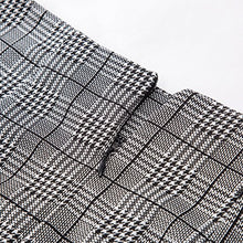 Load image into Gallery viewer, Kate Kasin Womens Knee Length Elastic Waist Stretchy Bodycon Plaid Business Pencil Skirt