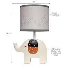 Load image into Gallery viewer, Lambs & Ivy Jungle Lamp with Shade & Bulb Multicolor