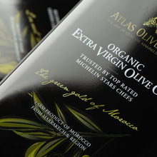 Load image into Gallery viewer, Atlas 3 LT Organic Cold Press Extra Virgin Olive Oil with Polyphenol Rich from Morocco|Newly Harvested Unprocessed from One Single Family Farm | Moroccan EVOO Trusted by Michelin Star Chefs