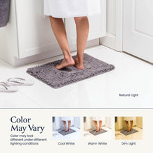 Load image into Gallery viewer, BELADOR Bathroom Rugs Sets 2 Piece - Plush Bath Mat Set Quick-Dry Soft Chenille Bathroom Mat with Rubber Backing, Absorbant Bathroom Rug Set, Washable Bath Rugs for Bathroom- Bath Mats 24x17 + 30x20