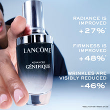 Load image into Gallery viewer, Lancôme Advanced Génifique Radiance Boosting Anti-Aging Face Serum - Visibly Hydrates & Plumps Skin - with Bifidus Prebiotic, Hyaluronic Acid & Vitamin Cg, 0.68 Fl Oz