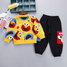 Load image into Gallery viewer, Spring Baby Boys Girls Casual Clothes Kids Cartoon T-Shirt Pants 2Pcs/Sets Infant Cotton Clothing Set Children Fashion Tracksuit