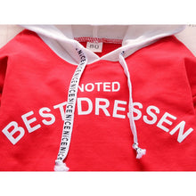 Load image into Gallery viewer, New Spring Autumn Cotton Boys Clothes Outfit Kids Baby Sports Hooded Tops Pants 2pcs Sets Fashion Children Casual Tracksuits