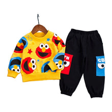 Load image into Gallery viewer, Spring Baby Boys Girls Casual Clothes Kids Cartoon T-Shirt Pants 2Pcs/Sets Infant Cotton Clothing Set Children Fashion Tracksuit