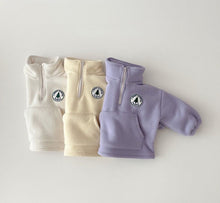 Load image into Gallery viewer, New Toddler Boys Clothes Set Outfit Children Warm Fleece Swearshirt Baby Girls Pullover Tops + Pants Suit 2pcs Kids Clothing Set