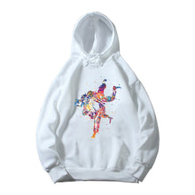 Load image into Gallery viewer, Baby Fall/Winter Hoodies Boys/Girls Handsome Judo Shoulder Throw Design Print White Sweatshirt Kids Soft Clothes Harajuku Tops