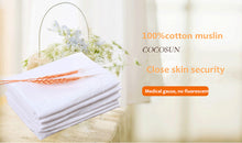 Load image into Gallery viewer, 10 Pieces Diapers Cotton Baby Muslin Nappy 100% Reusable Newborn Diapers Baby Repeated Use Gauze Cloth Nappy 60*60 cm