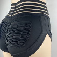 Load image into Gallery viewer, Gym Shorts Women Fold Pocket Floral Printing Yoga Shorts Hollow High Waist Summer Sports Short Athletic Workout Fitness Shorts