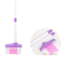 Load image into Gallery viewer, Kids Toys Baby Play Housekeeping Toys Mini Simulation Mop Broom Bucket Swab Kids Role Playing Pretend Play Educational Toy
