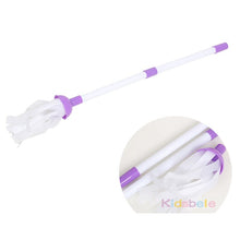 Load image into Gallery viewer, Kids Toys Baby Play Housekeeping Toys Mini Simulation Mop Broom Bucket Swab Kids Role Playing Pretend Play Educational Toy