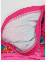 Load image into Gallery viewer, Gym Shorts Women Fold Pocket Floral Printing Yoga Shorts Hollow High Waist Summer Sports Short Athletic Workout Fitness Shorts