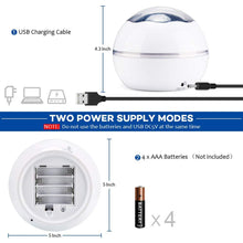 Load image into Gallery viewer, Kids LED Laser Projector Bedroom USB Lamp