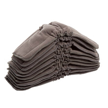 Load image into Gallery viewer, Bamboo Charcoal Inserts Reusable Nappies 5 Layers Bamboo Charcoal Gusset Inserts Washable Diapers Bamboo Inserts