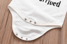 Load image into Gallery viewer, Baby 3Pcs Set Little Wizard Has Arrived Outfit