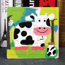 Load image into Gallery viewer, Montessori Educational Wooden 3D Math Jigsaw Puzzle