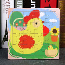 Load image into Gallery viewer, Montessori Educational Wooden 3D Math Jigsaw Puzzle
