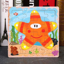 Load image into Gallery viewer, Montessori Educational Wooden 3D Math Jigsaw Puzzle