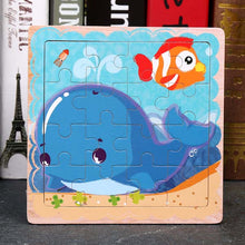 Load image into Gallery viewer, Montessori Educational Wooden 3D Math Jigsaw Puzzle
