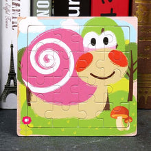 Load image into Gallery viewer, Montessori Educational Wooden 3D Math Jigsaw Puzzle