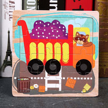 Load image into Gallery viewer, Montessori Educational Wooden 3D Math Jigsaw Puzzle