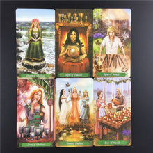 Load image into Gallery viewer, Full English The Green Witch Tarot Cards Guidance Divination Fate Oracle Deck Board Game Card For Family Party Games