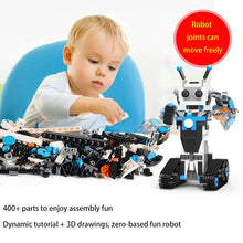 Load image into Gallery viewer, Science and education dual remote control programmable educational gift toy intelligent programming building block robot