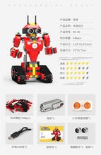Load image into Gallery viewer, Science and education dual remote control programmable educational gift toy intelligent programming building block robot