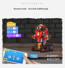 Load image into Gallery viewer, Science and education dual remote control programmable educational gift toy intelligent programming building block robot
