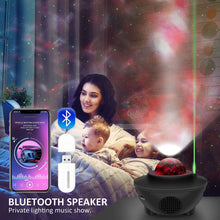 Load image into Gallery viewer, LED Starry Sky Night Light Water Wave Music Projector