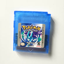 Load image into Gallery viewer, Pokémon GBC Series 16-Bit Clastic Game Cartridges