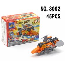 Load image into Gallery viewer, police special police car fire engine missile car plane building block truck house building block boy hand made toy