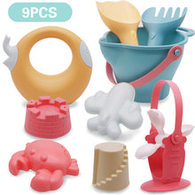 Load image into Gallery viewer, Baby Beach Toys Kids Summer  Beach Game Toys Children Sandbox Set Kit Toys For Beach Play Sand Bathroom Water Game Play Cart
