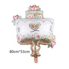 Load image into Gallery viewer, Taoqueen cartoon hat Large Inflatable Toys Foil Balloons Plane Helium Balloons Children Birthday Gifts Holiday Party hat