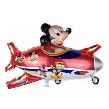 Load image into Gallery viewer, Taoqueen cartoon hat Large Inflatable Toys Foil Balloons Plane Helium Balloons Children Birthday Gifts Holiday Party hat