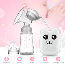Load image into Gallery viewer, Breast Pumps Bilateral Milk Pump Baby Bottle Postnatal Supplies Electric Milk Extractor Breast Pump USB Powered Baby Breast Feed