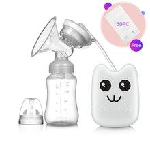Load image into Gallery viewer, Breast Pumps Bilateral Milk Pump Baby Bottle Postnatal Supplies Electric Milk Extractor Breast Pump USB Powered Baby Breast Feed