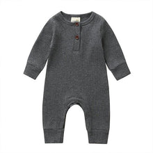Load image into Gallery viewer, HITOMAGIC Newborn Baby Clothes Rompers Kids Baby Girl Jumpsuit Boy Clothing Ribbed Spring Winter Outfit Autumn Soft Boys