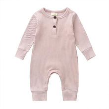 Load image into Gallery viewer, HITOMAGIC Newborn Baby Clothes Rompers Kids Baby Girl Jumpsuit Boy Clothing Ribbed Spring Winter Outfit Autumn Soft Boys