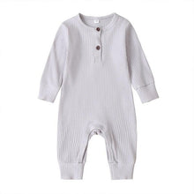Load image into Gallery viewer, HITOMAGIC Newborn Baby Clothes Rompers Kids Baby Girl Jumpsuit Boy Clothing Ribbed Spring Winter Outfit Autumn Soft Boys