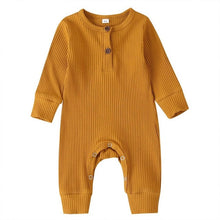 Load image into Gallery viewer, HITOMAGIC Newborn Baby Clothes Rompers Kids Baby Girl Jumpsuit Boy Clothing Ribbed Spring Winter Outfit Autumn Soft Boys