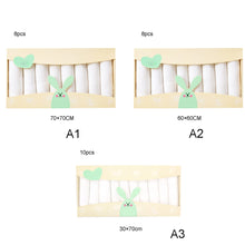 Load image into Gallery viewer, 8Pcs Absorbent Gauze Diapers Cotton Muslin Burp Cloths Flat Form Cloth Diaper Extra Soft and Absorbent
